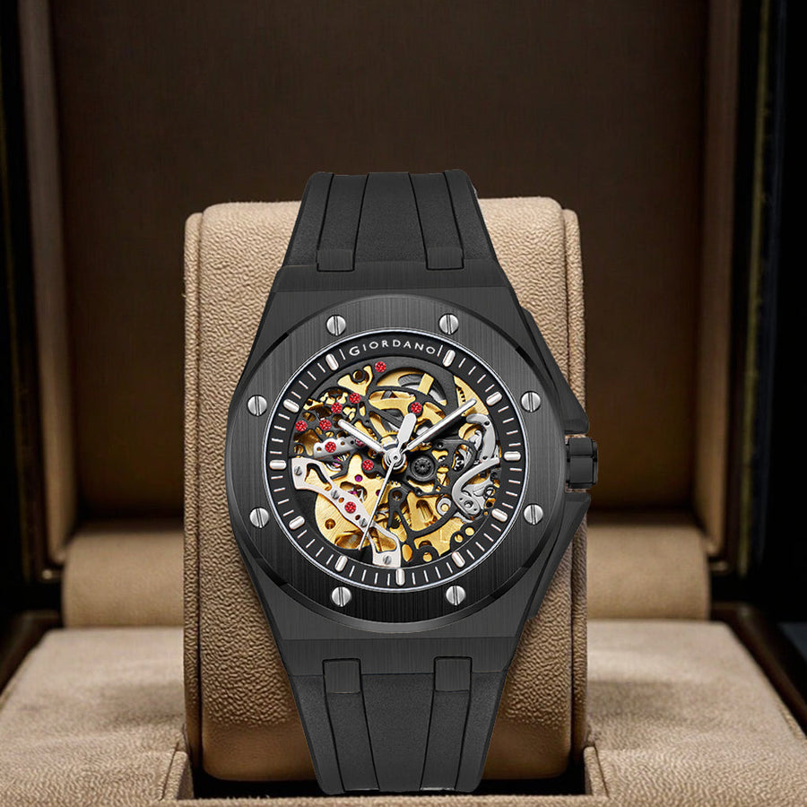 Giordano GZ-50129-01 Automatic Skeleton Watch – Catalogue Exclusive