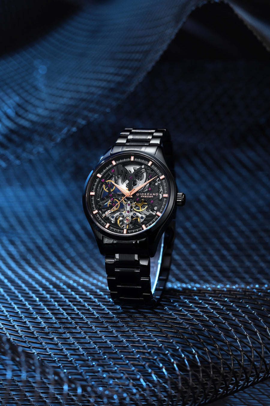 Giordano Premier Fortezza Collection Automatic Watch for Men - GZ-50225-11