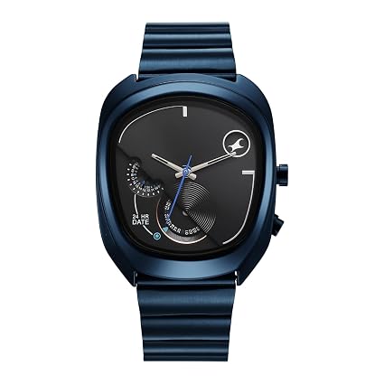 Fastrack Cosmic Tribe Quartz Black Shaped Dial Men's Watch