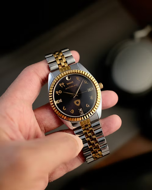 Monarch - Devanagari ( Black Devanagari Dial )