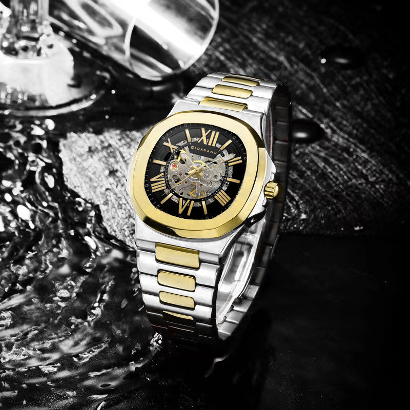 Giordano GZ-50114-11 Automatic Skeleton Watch – Catalogue Exclusive