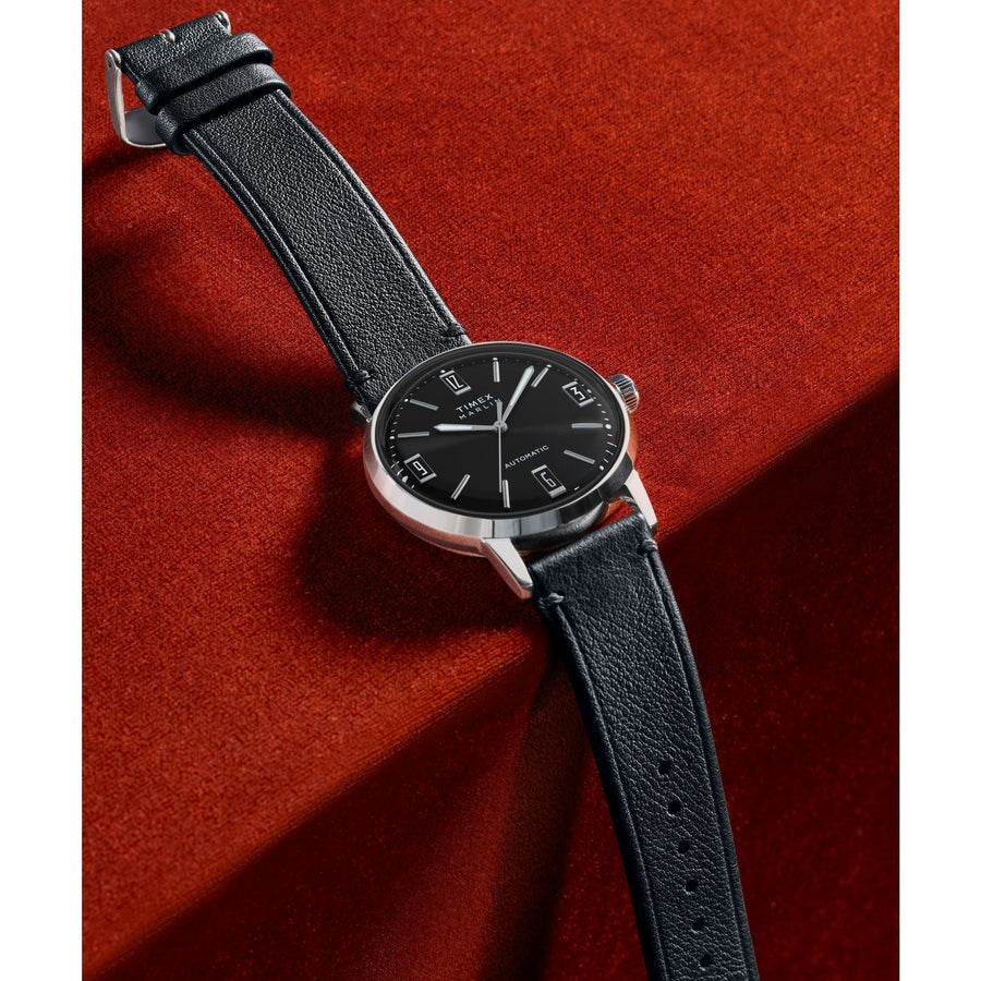 TIMEX Marlin Men Black Round Dial Automatic Analog Automatic watch - TW2W59700UJ