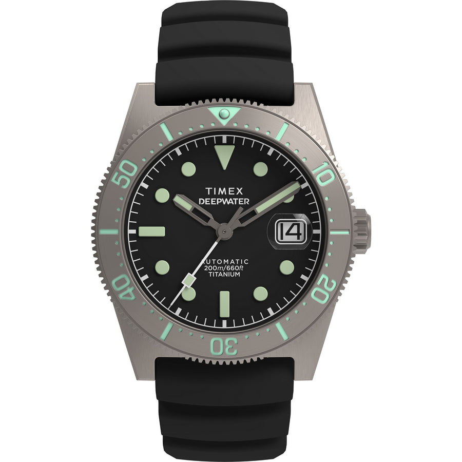 TIMEX Deep Water Men Black Round Dial Automatic Analog Automatic watch - TW2W73800UJ
